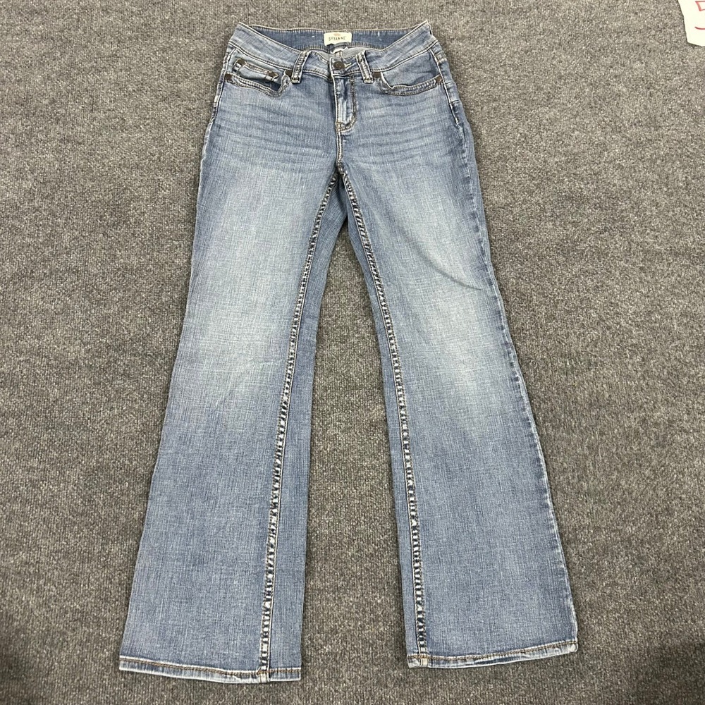 Shyanne Jeans Womens Size 30x32 Blue Bootcut Slim Fit Western Stretch Denim